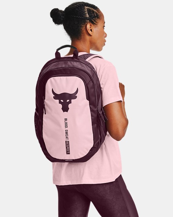 Project Rock Brahma Backpack, Purple, pdpMainDesktop image number 4
